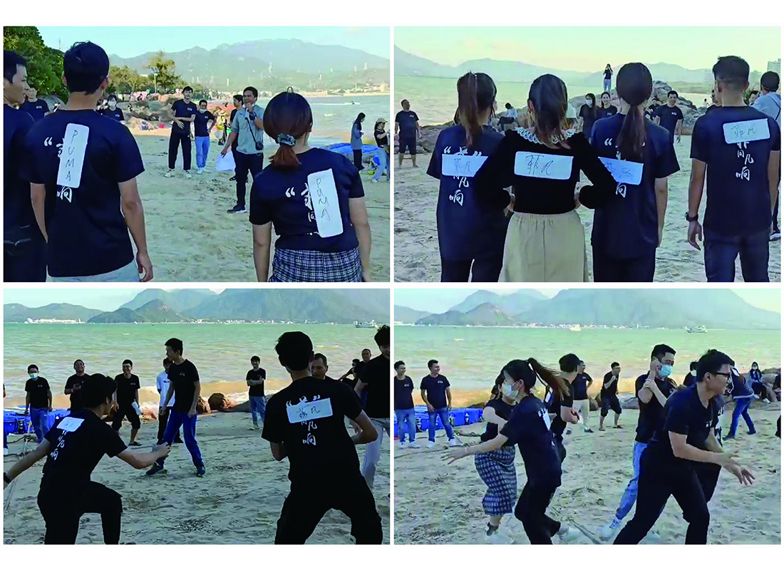 聲菲特團隊活動 撕名牌