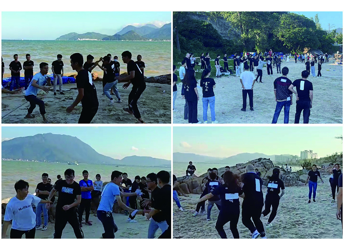 聲菲特團隊活動  撕名牌